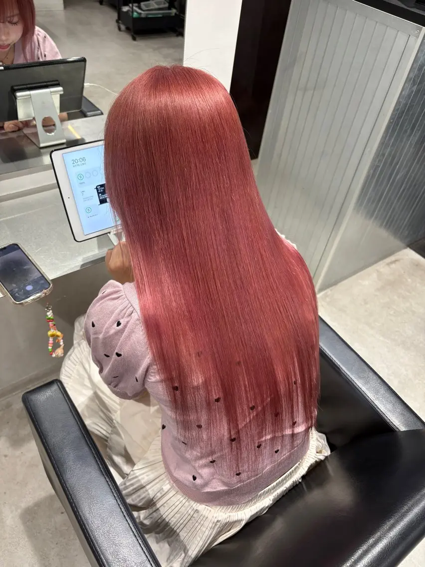 ロング ヘアカラー トリートメント MIHO☾·̩͙⋆ Kroのヘアスタイル