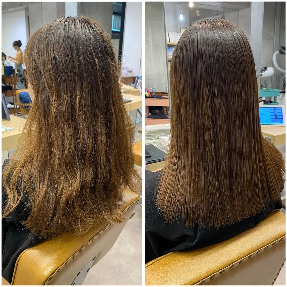 ロング トリートメント 酸性ストレート 有馬ミク🌈 似合わせ美容師のヘアスタイル