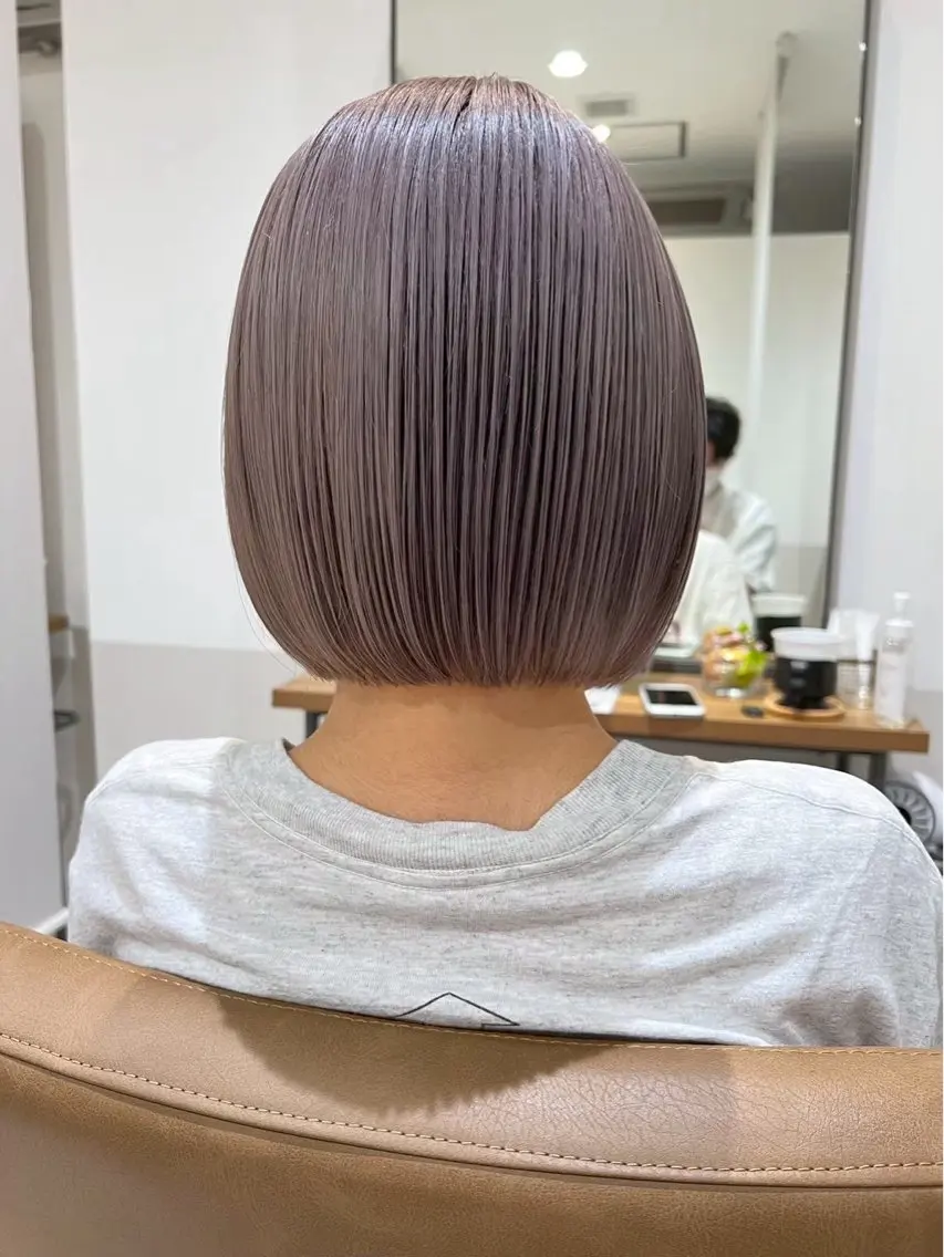 ショート ボブ カット かのん /ボブ特化/大阪梅田のヘアスタイル