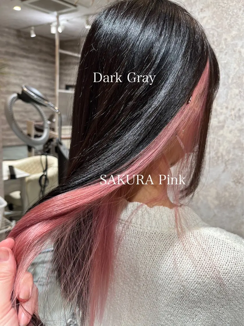 ロング カラー ブリーチ ブルーカラー ダブルカラー グラデーションカラー ハイライトカラー 🫟Blanco🫟 Color&Careのヘアスタイル