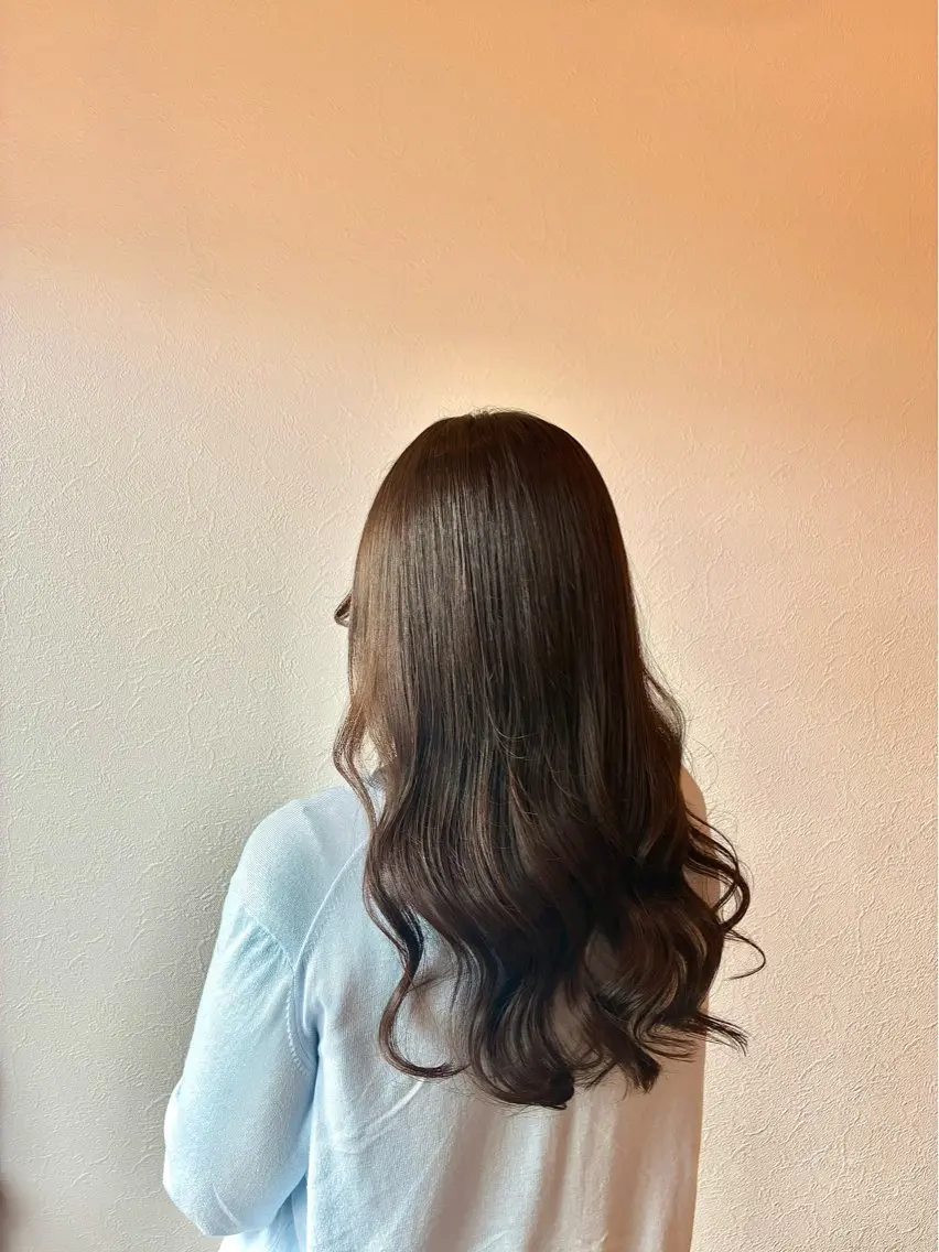 ロング ヘアカラー トリートメント sou/ high care salonのヘアスタイル