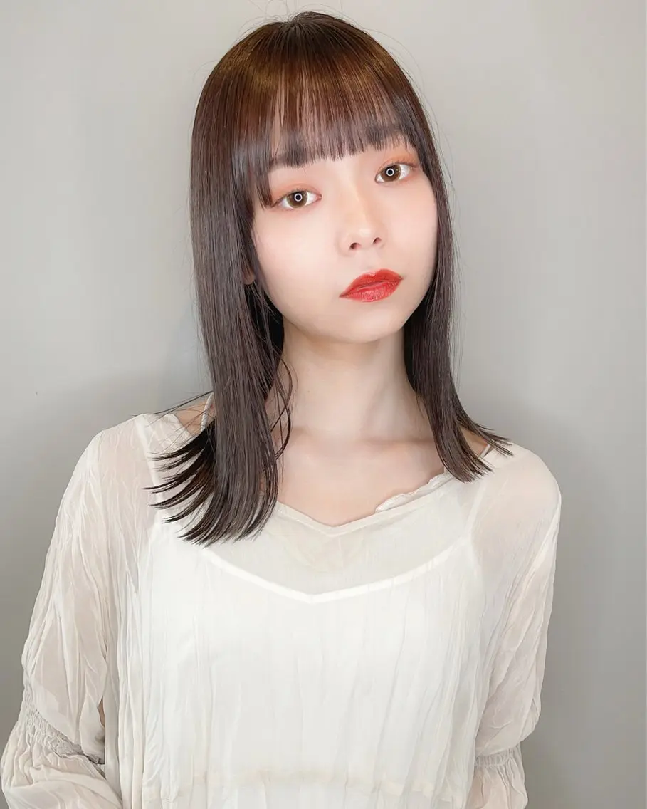 ミディアム カラー カット ヘアカラー トリートメント from…/ IPPEIのヘアスタイル