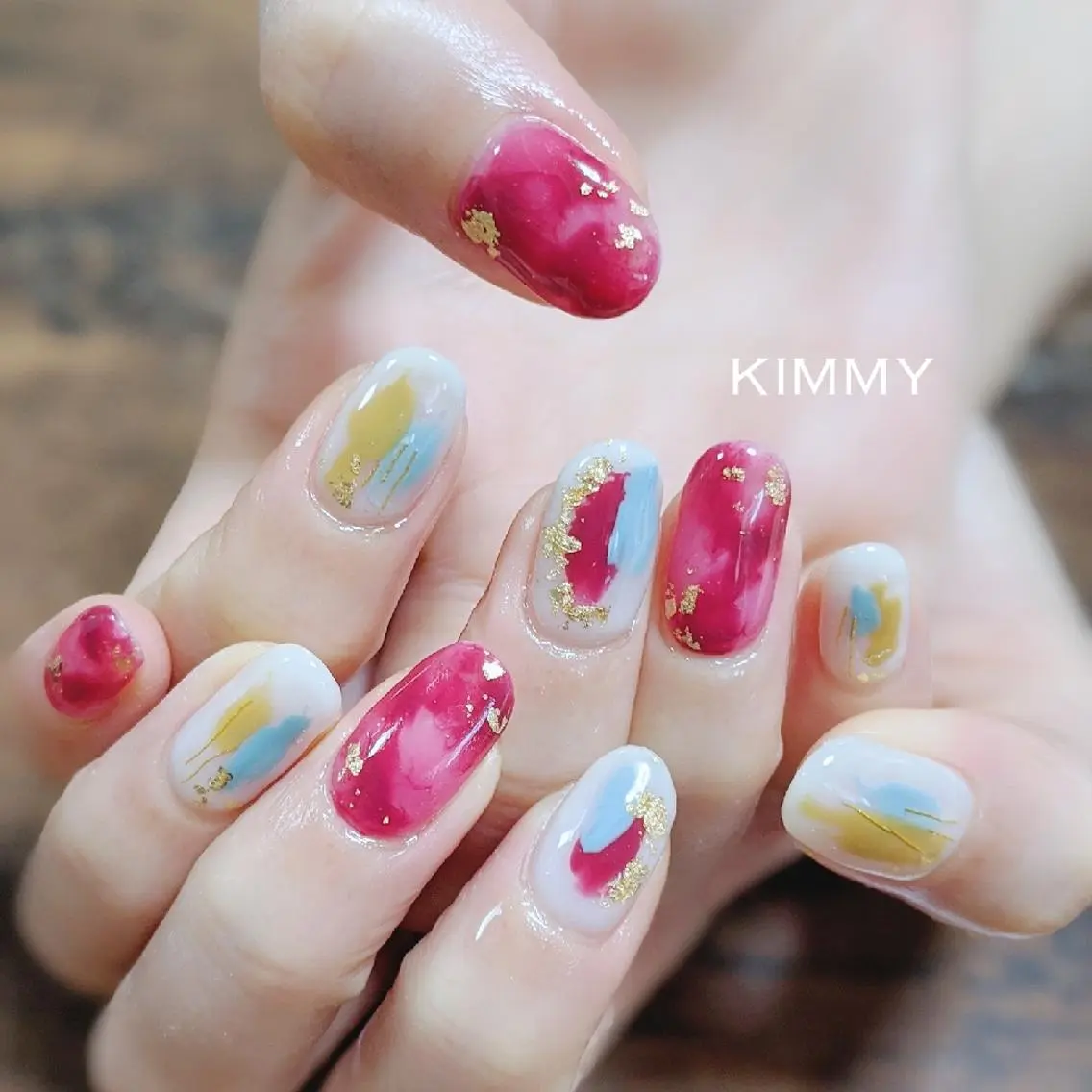 ネイル ハンドネイル kimmy nailsのネイルデザイン