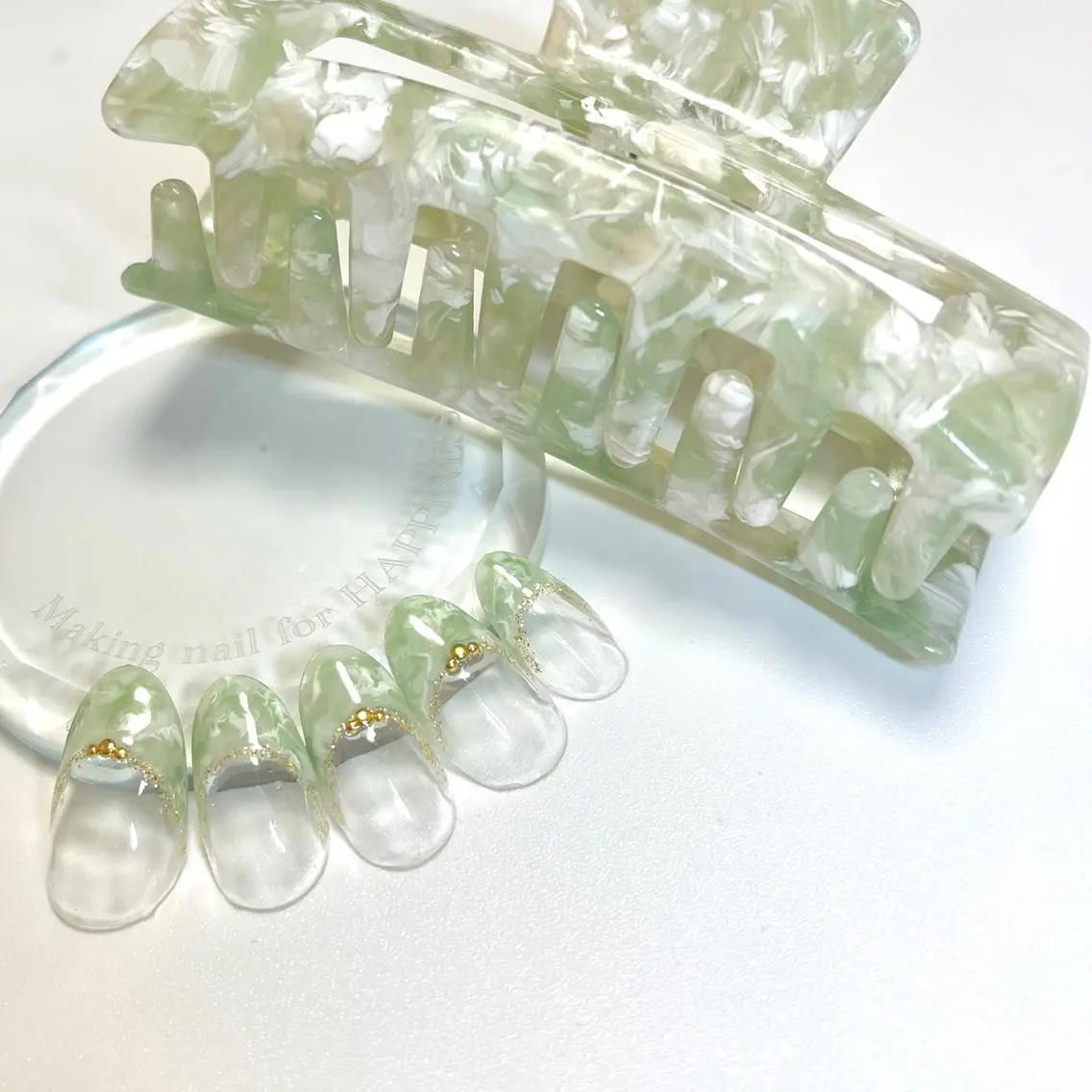ネイル フレンチネイル おそろいネイル ハンドネイル Nail Rinonのネイルデザイン