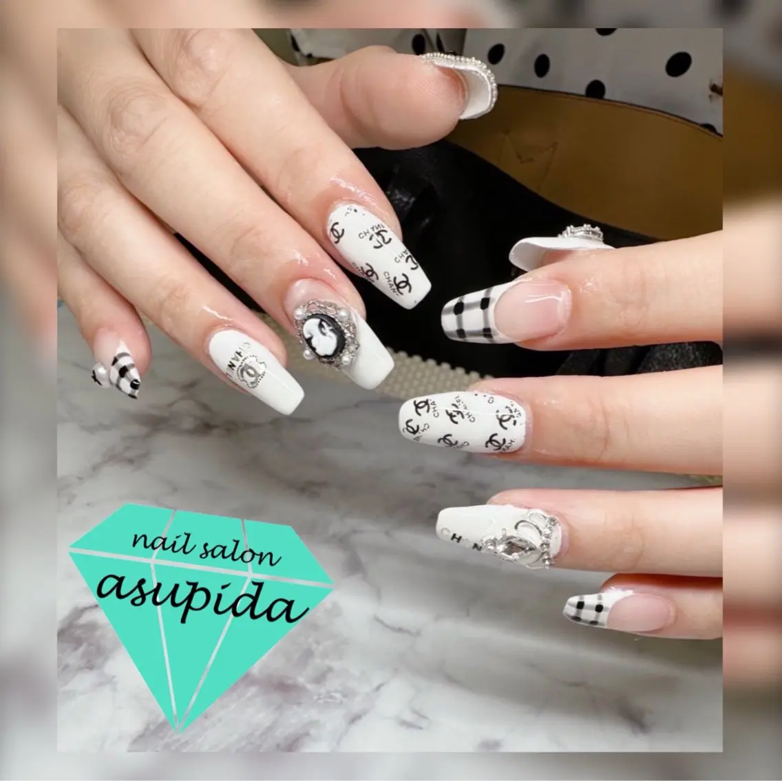ネイル ハンドネイル nail salon asupidaのネイルデザイン