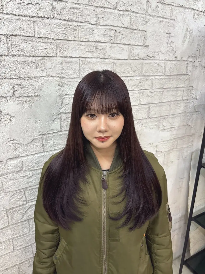 ロング 韓国レイヤー/ブリ ーチ🩶Momo🩶のヘアスタイル