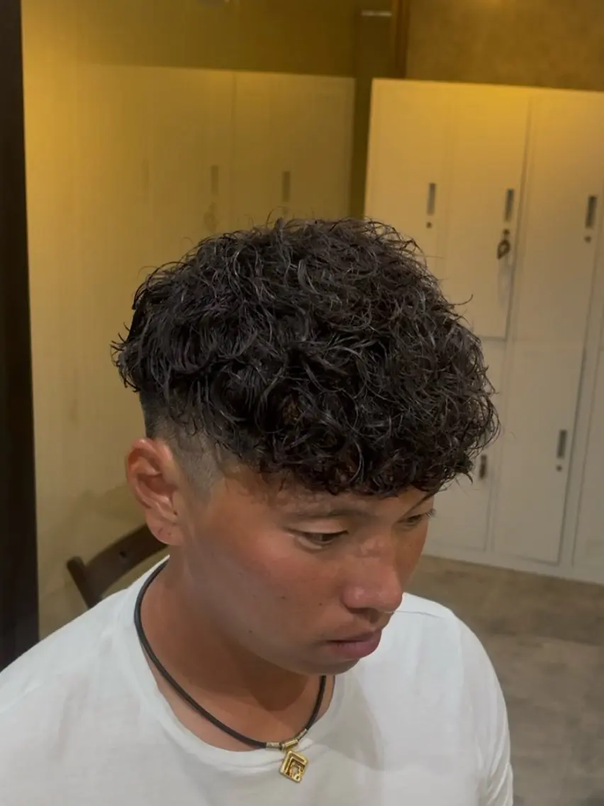 ショート りょうま⚡️新小岩 ニュアンスパーマのヘアスタイル