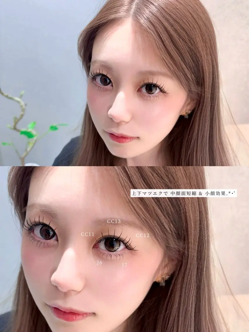 マツエク・マツパ マツエク emmilia♡ sns映えデザインのマツエク・マツパデザイン