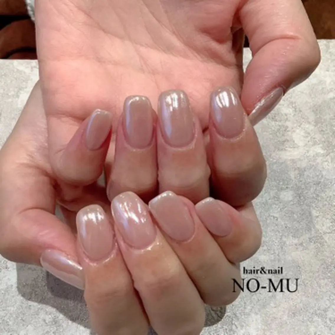 ネイル 氷ネイル・うるうるネイル ハンドネイル hair&nail NO-MUのネイルデザイン