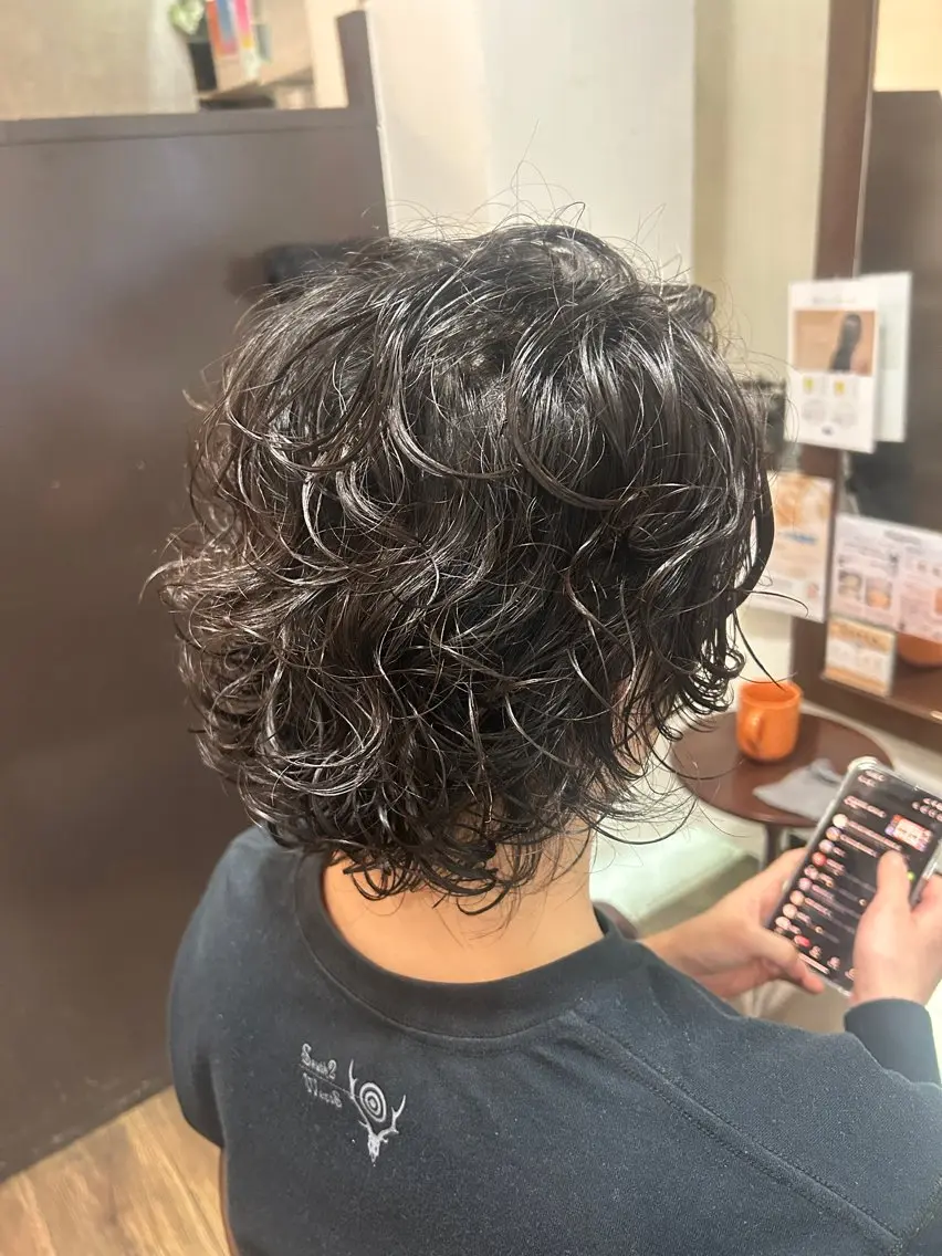 メンズ enn 髪質改善🩷 曽根依咲のヘアスタイル