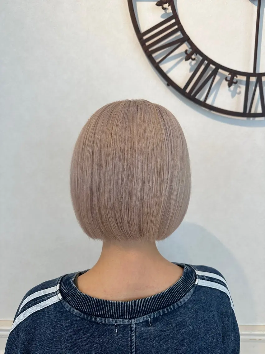 カラー 山口 珠莉のヘアスタイル