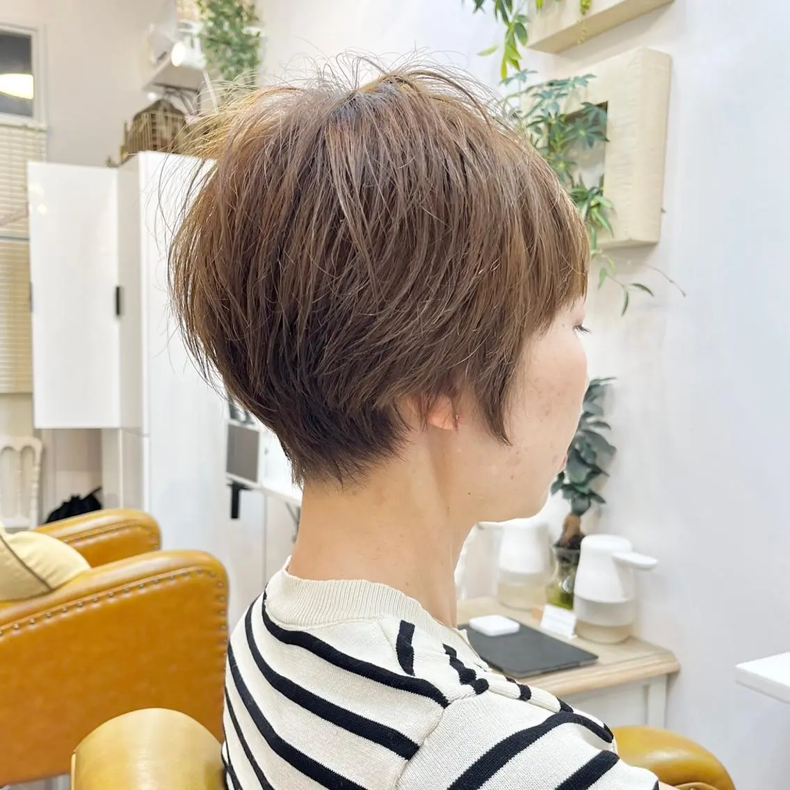 ショート 長谷川 駿のヘアスタイル