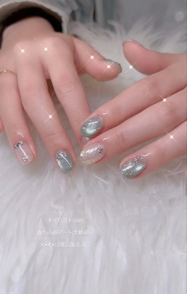 ネイル アートネイル 春ネイル ワンホンネイル ハンドネイル I LOVE ME NAIL.。.:*♡のネイルデザイン