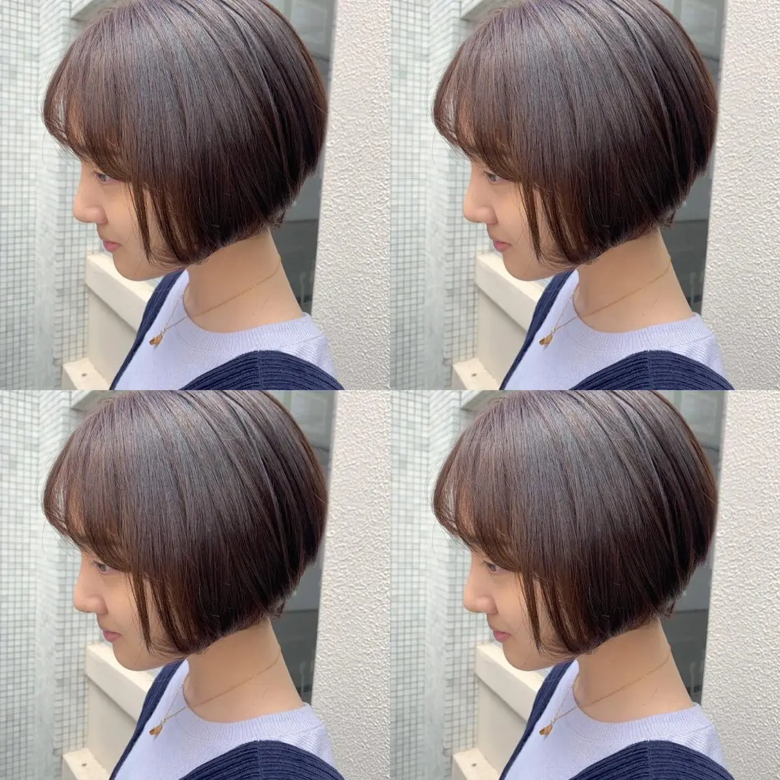 ショート カラー 艶髪・酸性ストレート フリツのヘアスタイル
