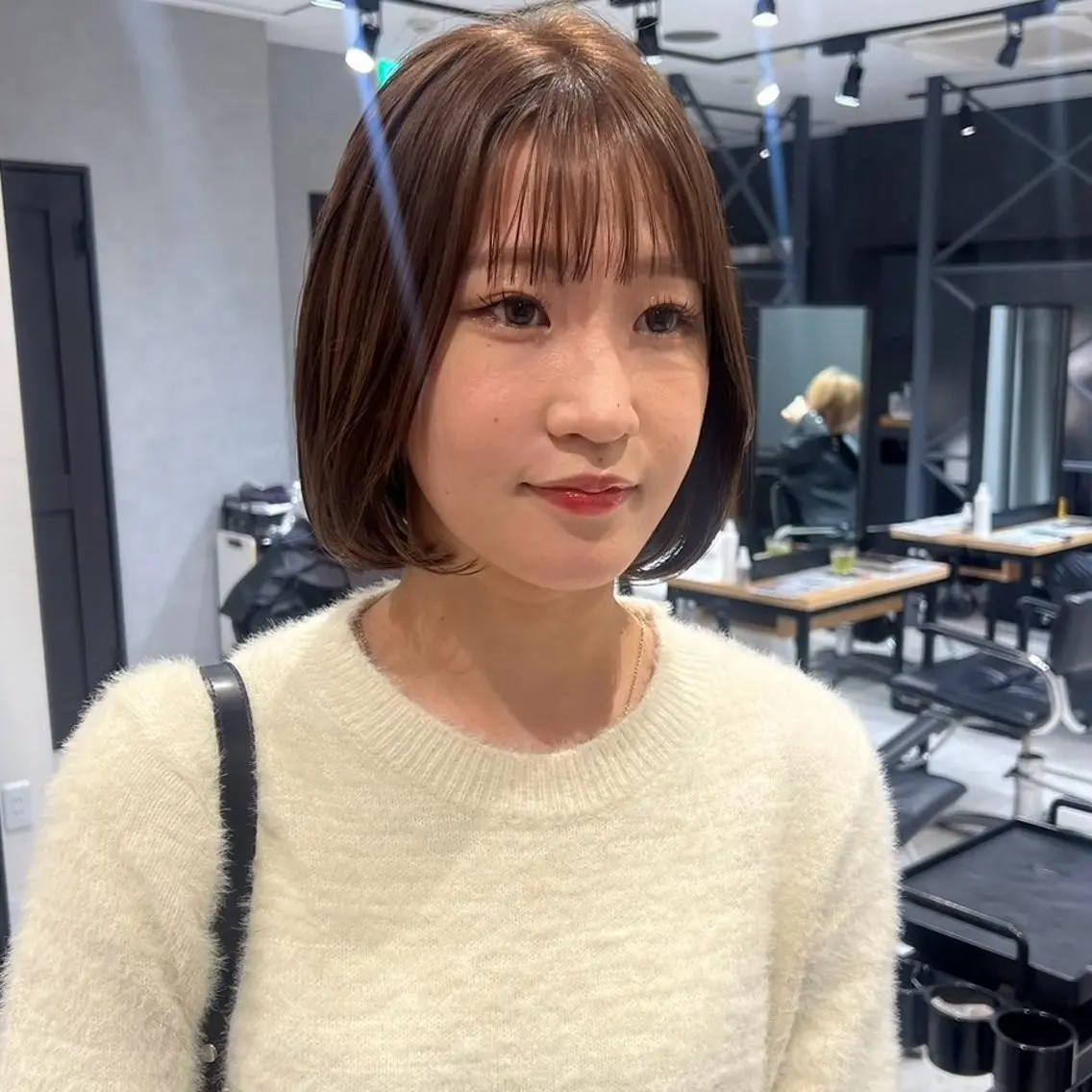 ミディアム レイヤー/ボブパーマ ⭐️NAOKIのヘアスタイル