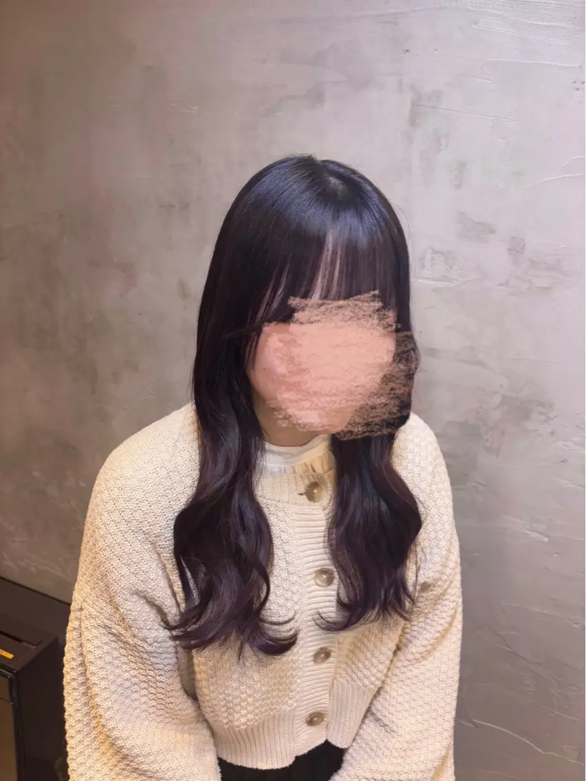 ロング カラー ブリーチ ブリーチなしカラー 山本 ひかりのヘアスタイル