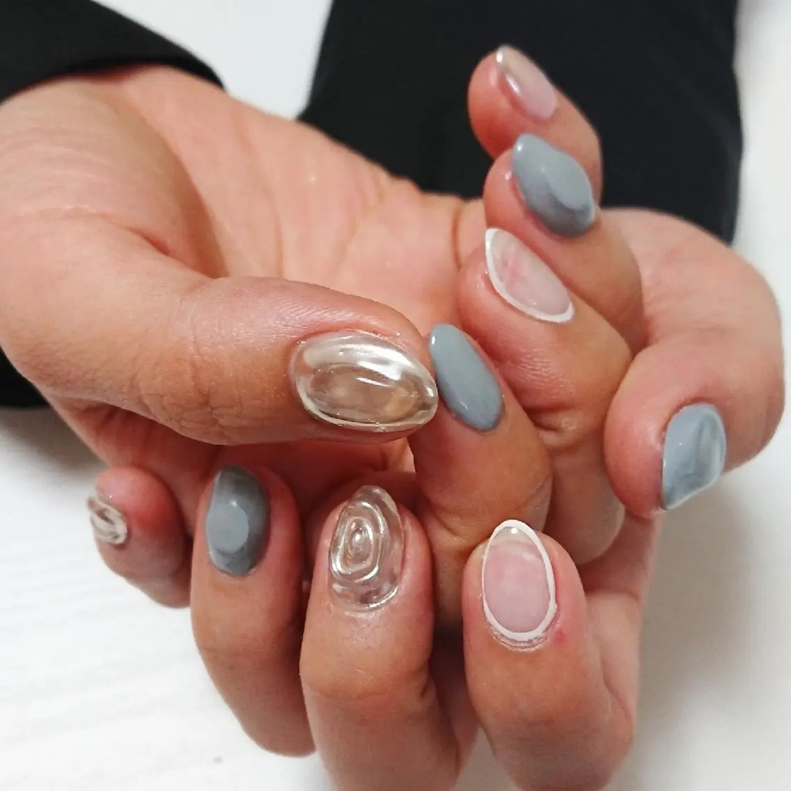 ネイル ニュアンスネイル ハンドネイル Lilith Nailのネイルデザイン