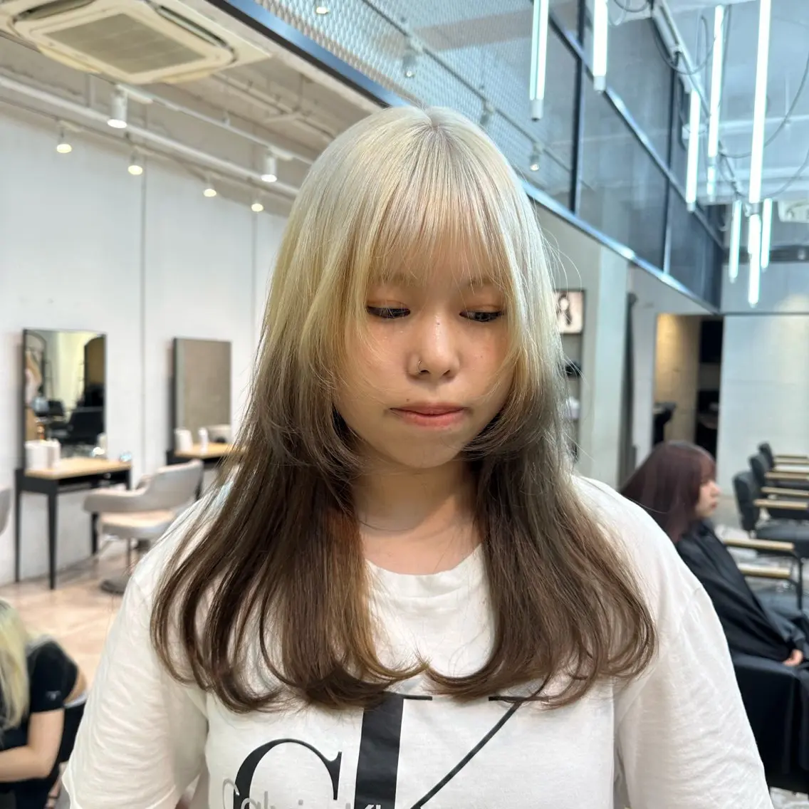 カラー ハイトーン特化 pepe🎀のヘアスタイル