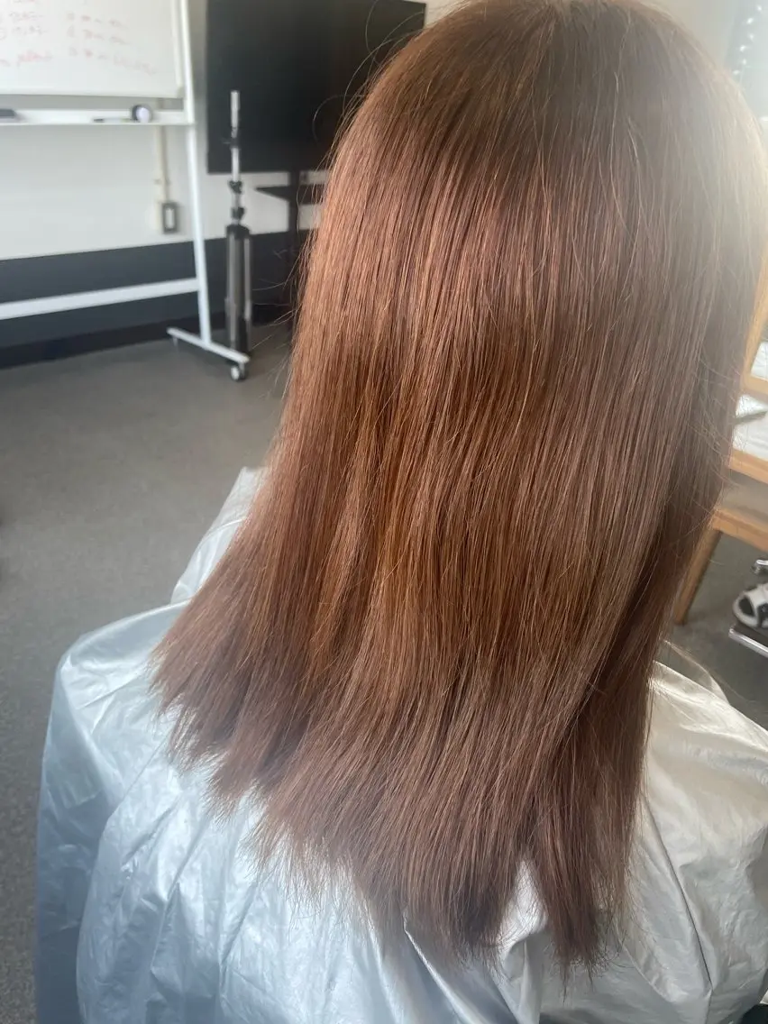 カラー ブラウンカラー ピンクカラー AYA ♡のヘアスタイル