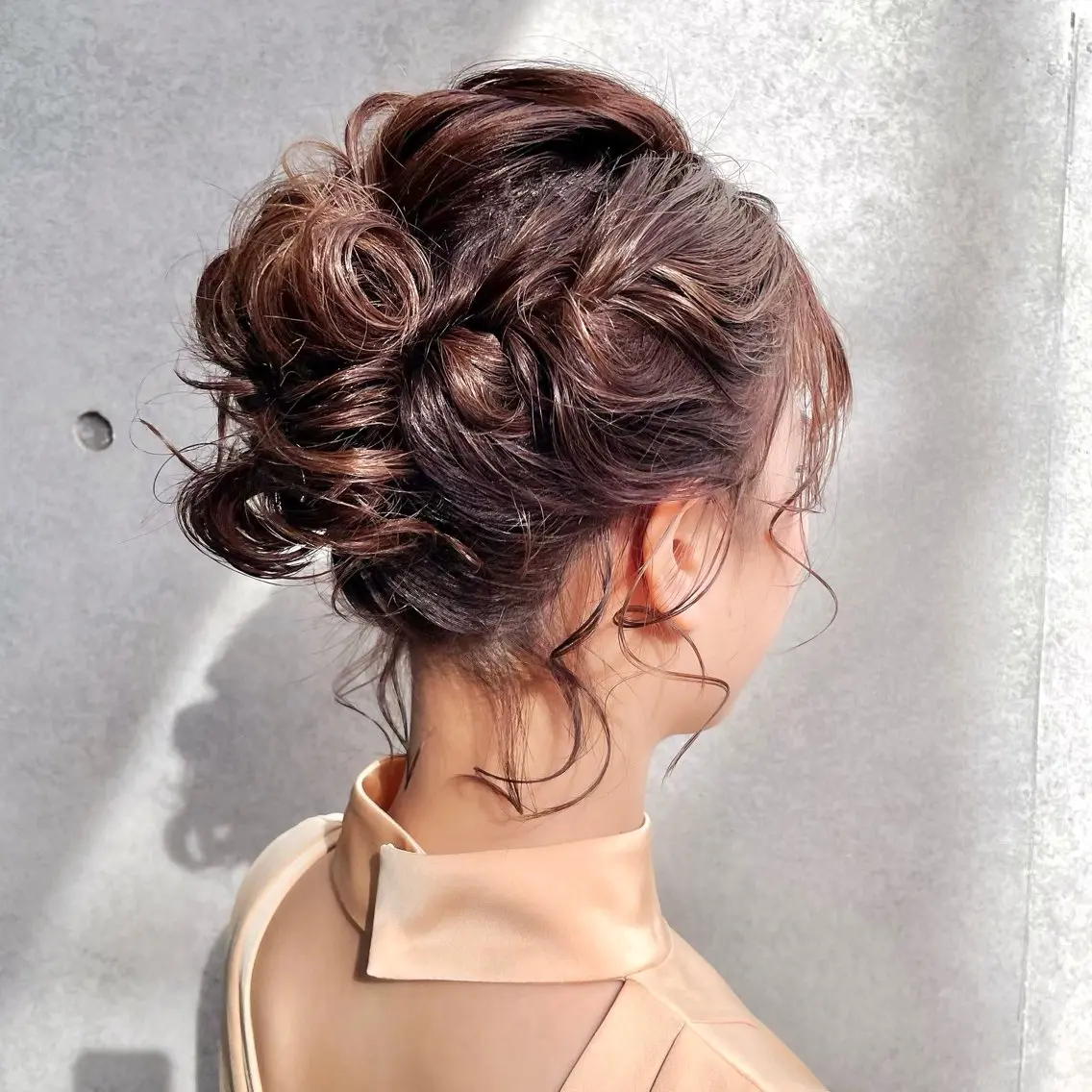 ヘアセットの写真