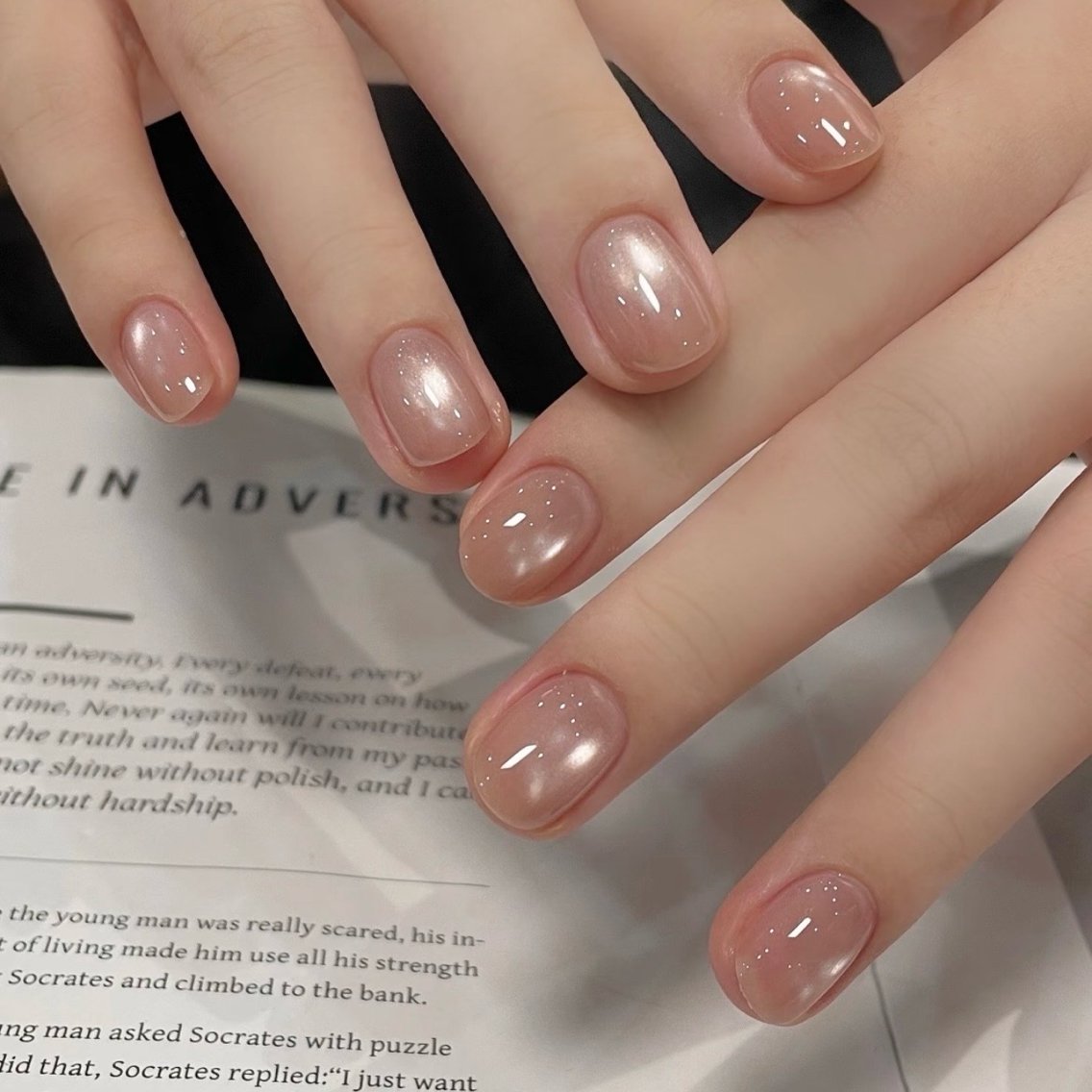 ネイル ハンドネイル ハンドケア ecrin nail 錦糸町(もも)のネイルデザイン