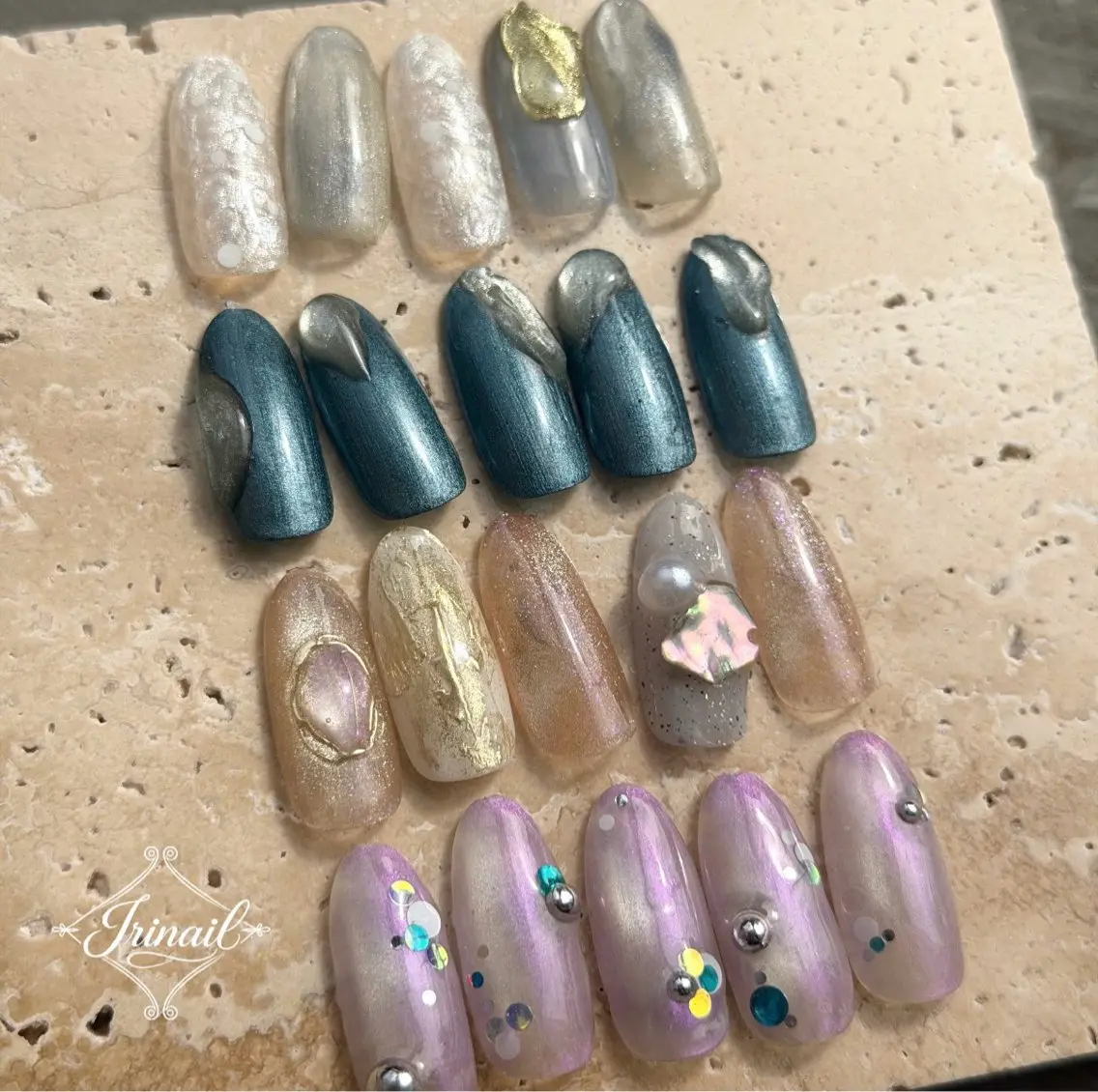 ネイル アートネイル ニュアンスネイル Irinail Irinailのネイルデザイン