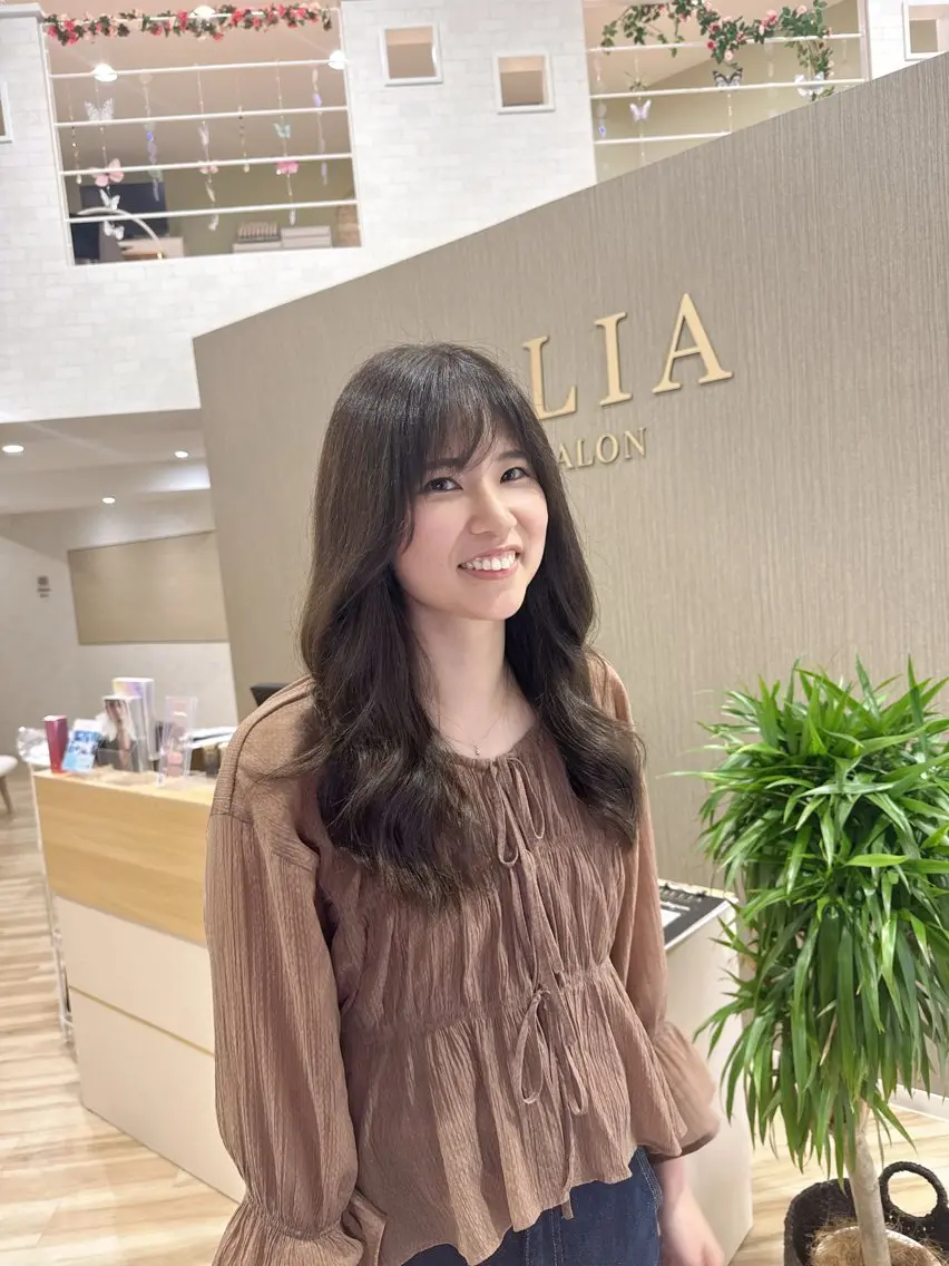 セミロング MILLIA滑川店/ みきやのヘアスタイル
