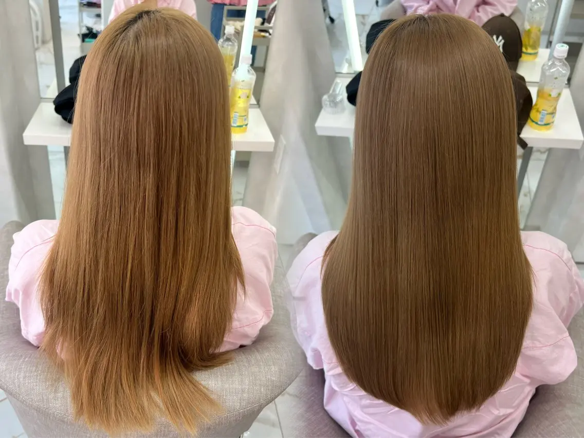 ロング カット ヘアカラー トリートメント オーダーメイド施術 SHUTO名駅4分のヘアスタイル