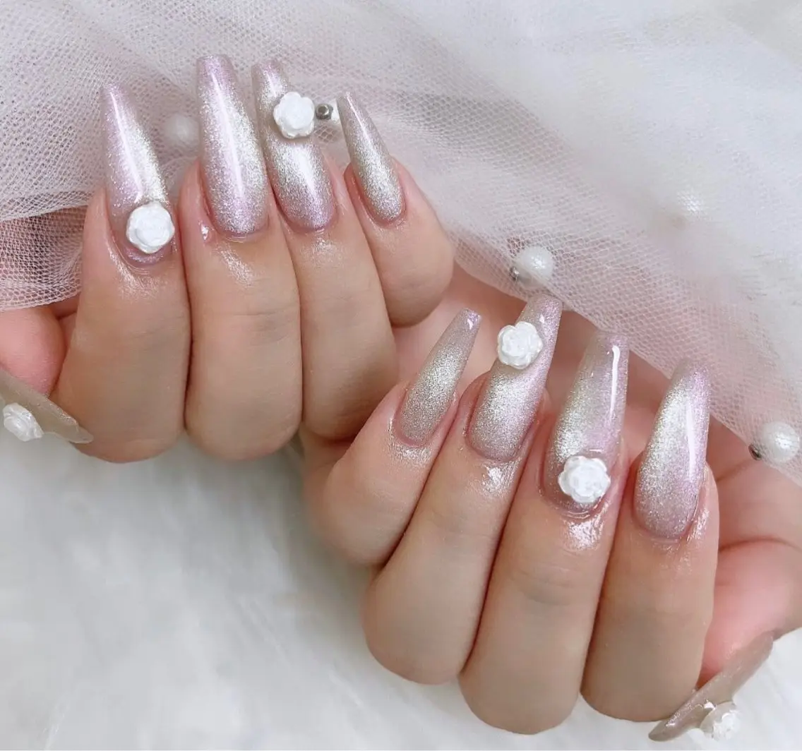 ネイル ハンドネイル ╹◡╹MimoEye lash🌻Nailのマツエク・マツパデザイン