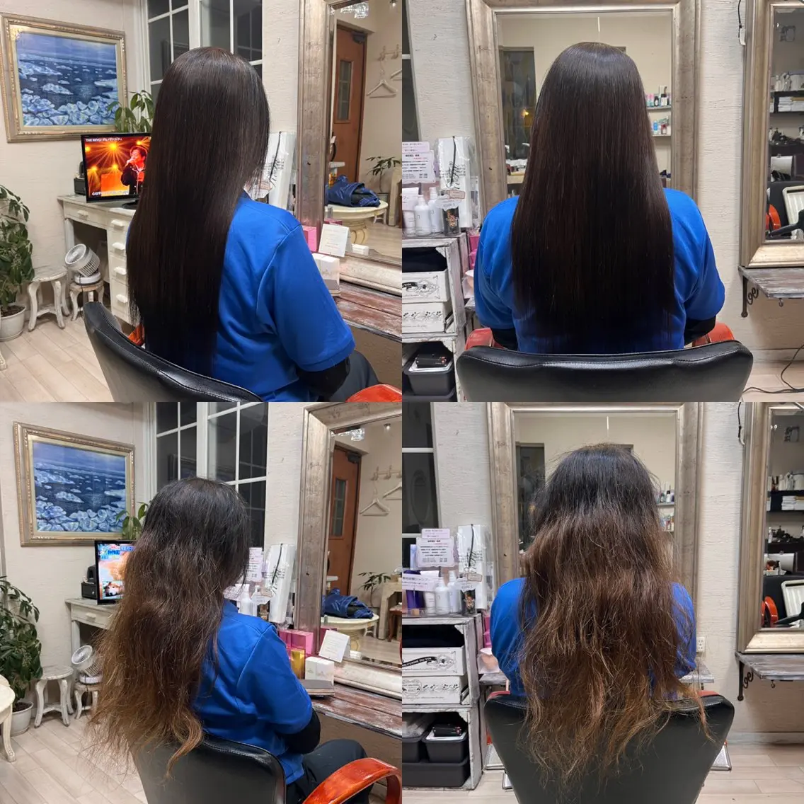 ロング カット ヘアカラー 縮毛矯正 トリートメント ✨髪質改善・縮毛矯正 専門美容室マーベルのヘアスタイル