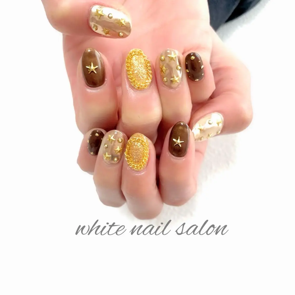 ネイル フットネイル ジェルネイル ハードジェル 持ち込み オフィスネイル ハンドネイル white nail salonのネイルデザイン