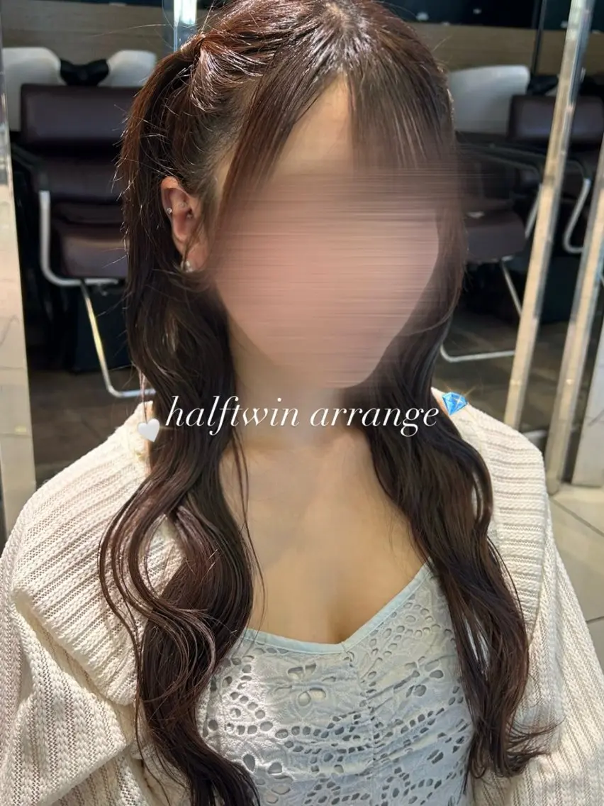 ヘアアレンジ ✧ひなた✧︎ EARTH北習志野店のヘアスタイル