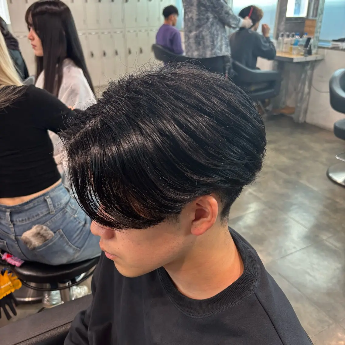 メンズ カット 🪽直毛男子の救世主 🪽フェザーパーマのヘアスタイル