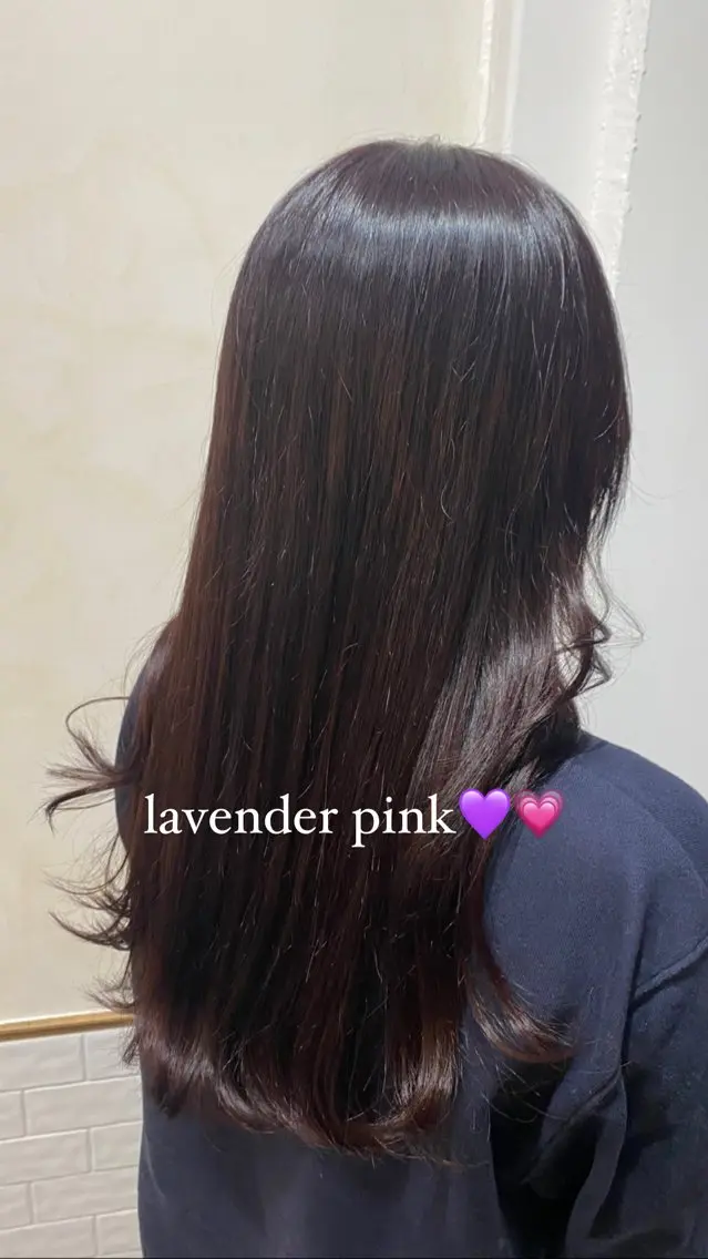 ロング カラー ヘアカラー トリートメント kanon♡ 暖色カラー‎🤍のヘアスタイル