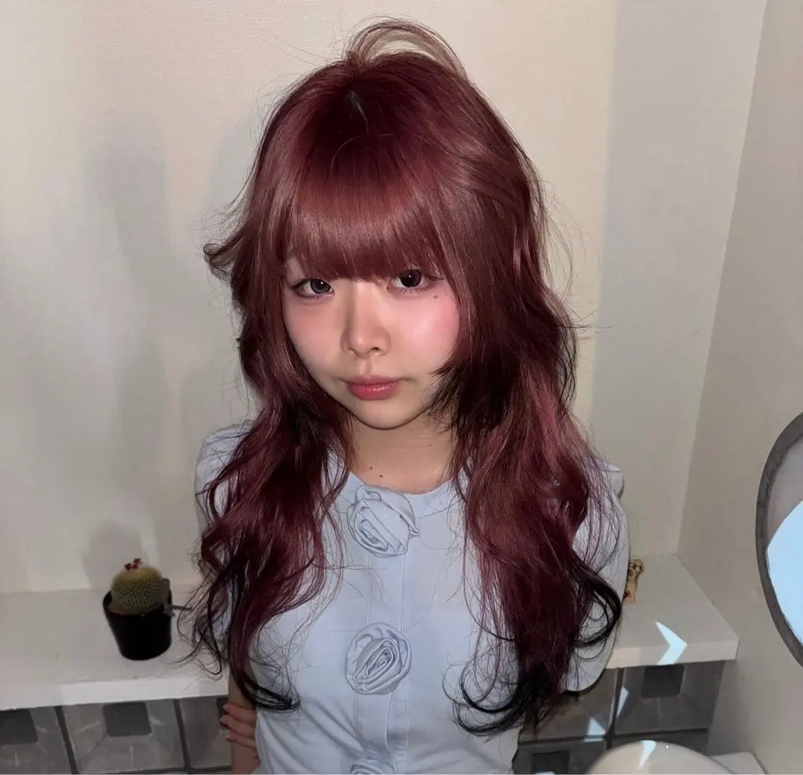 ロング ヘアカラー にちか /似合わせデザインのヘアスタイル