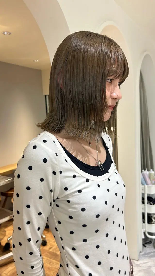 ミディアム カラー ❕マンツーマン施術❕ 🍊Moemiのヘアスタイル