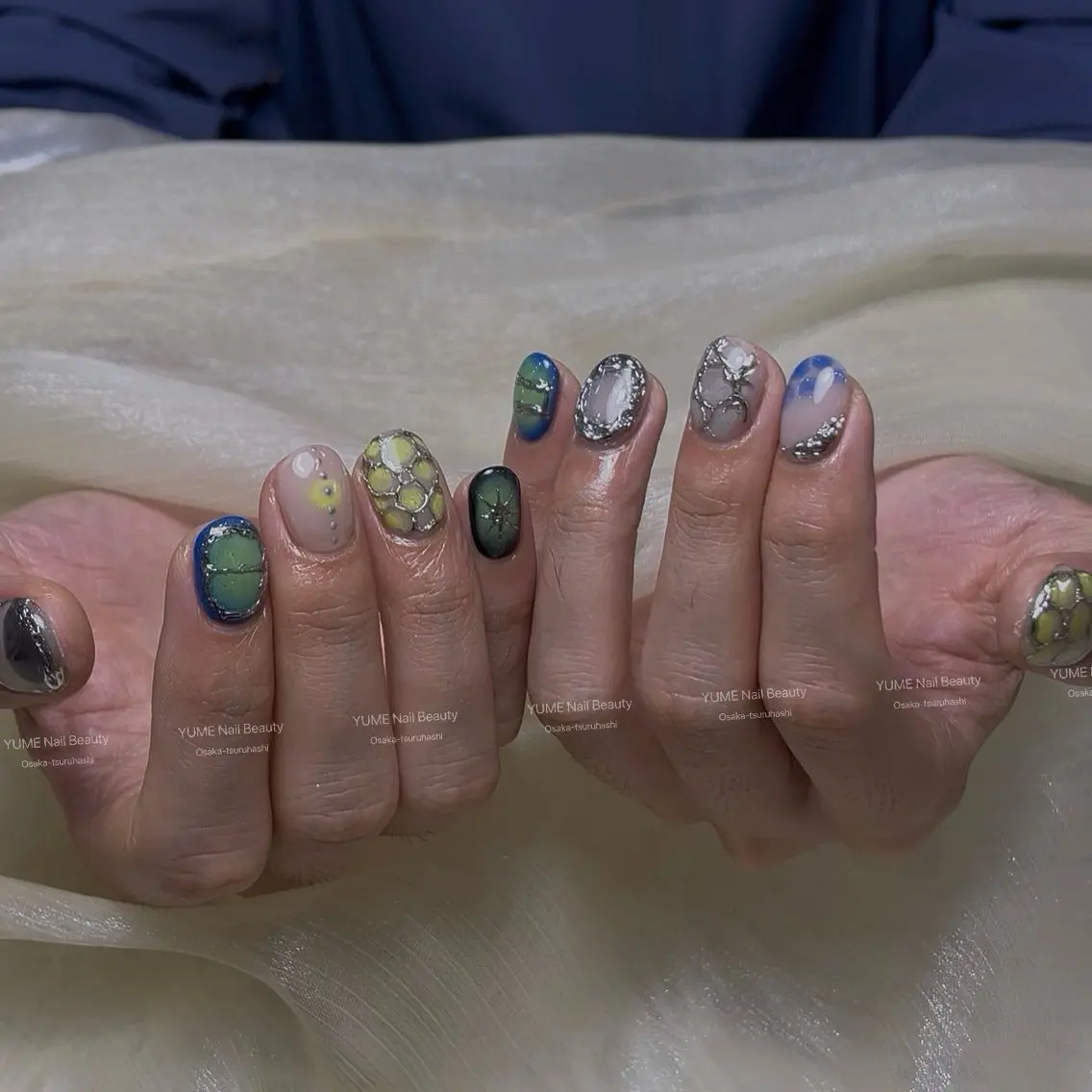 ミディアム YUME Nail Beautyのネイルデザイン
