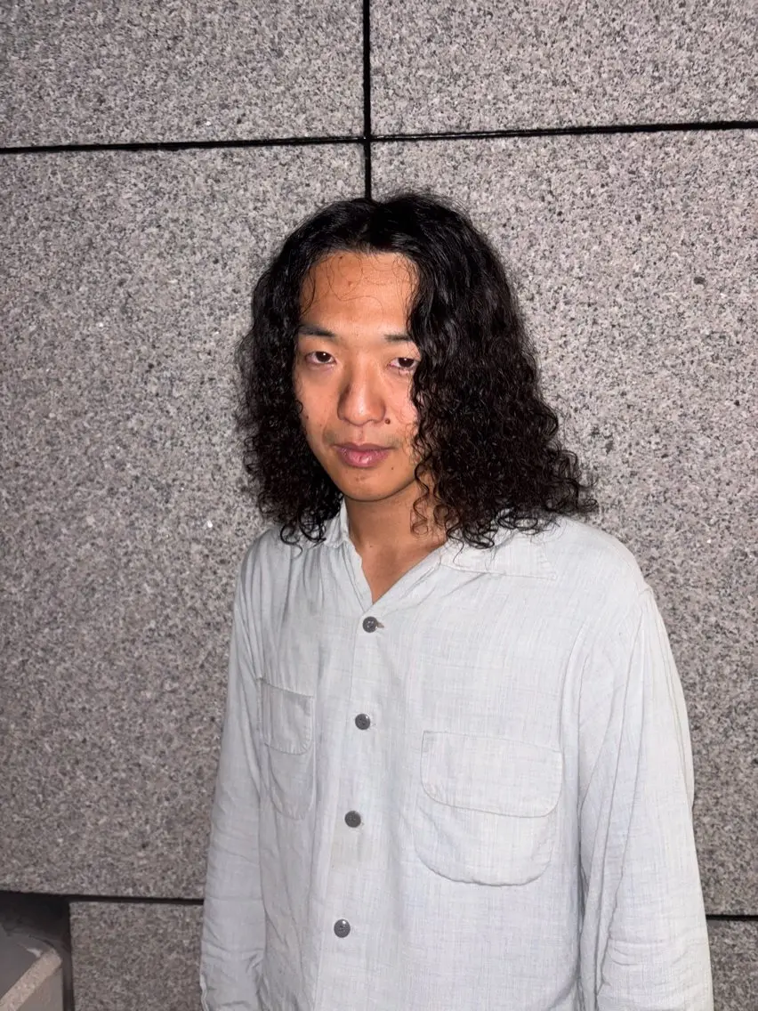 ミディアム パーマ メンズ ミディアムパーマ メンズパーマ 📍奈良/ 佐藤有哉のヘアスタイル