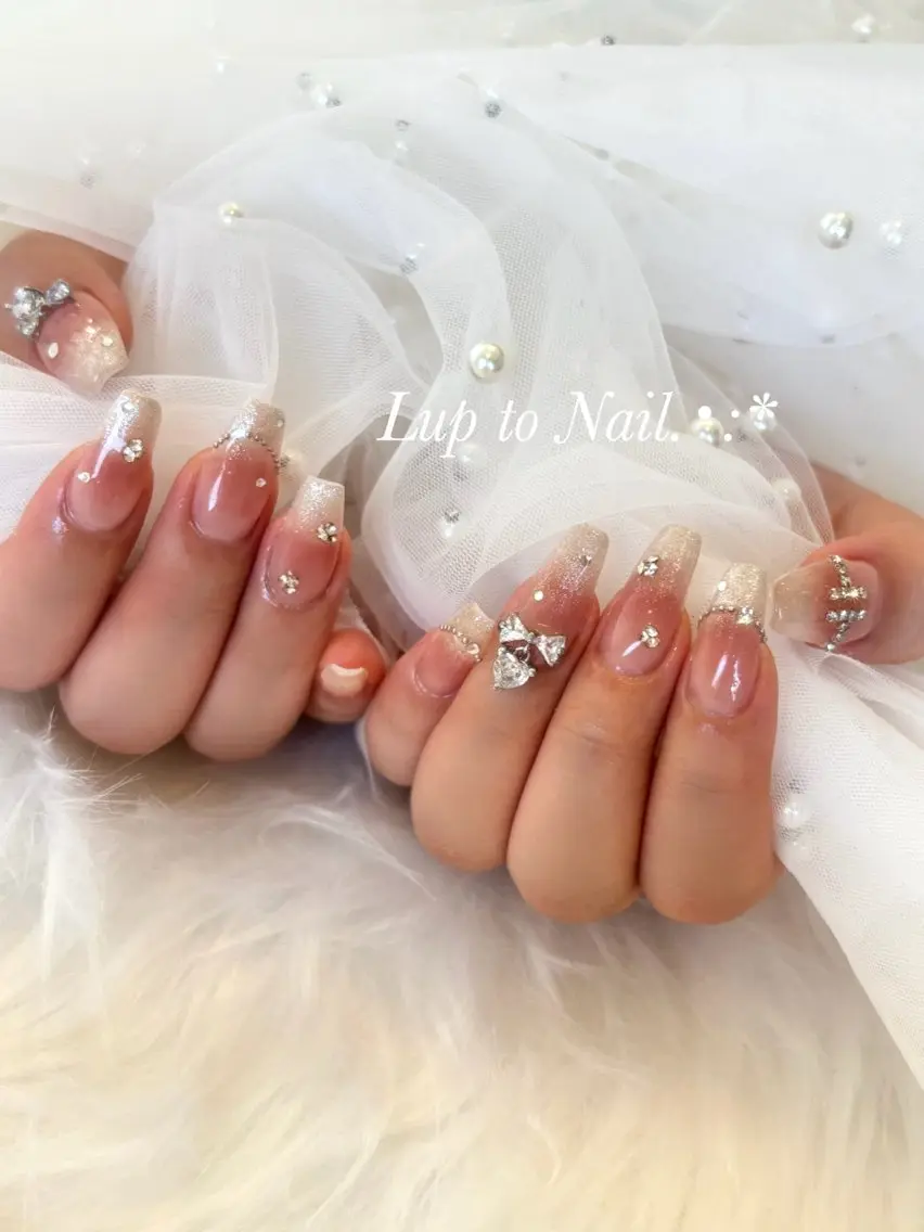 ネイル 春ネイル Lupto　Nail 【リップトゥネイル】のネイルデザイン