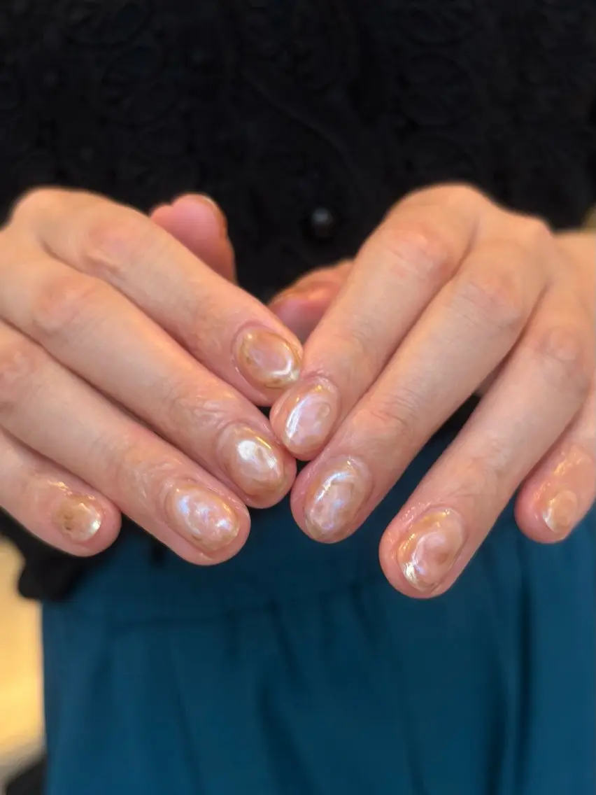 ネイル ニュアンスネイル filonnail akaneのネイルデザイン