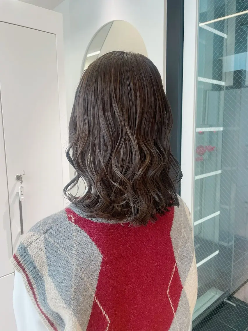 ミディアム カラー ヘアカラー ParveMix┊ 太田 千尋🎀🪽のヘアスタイル