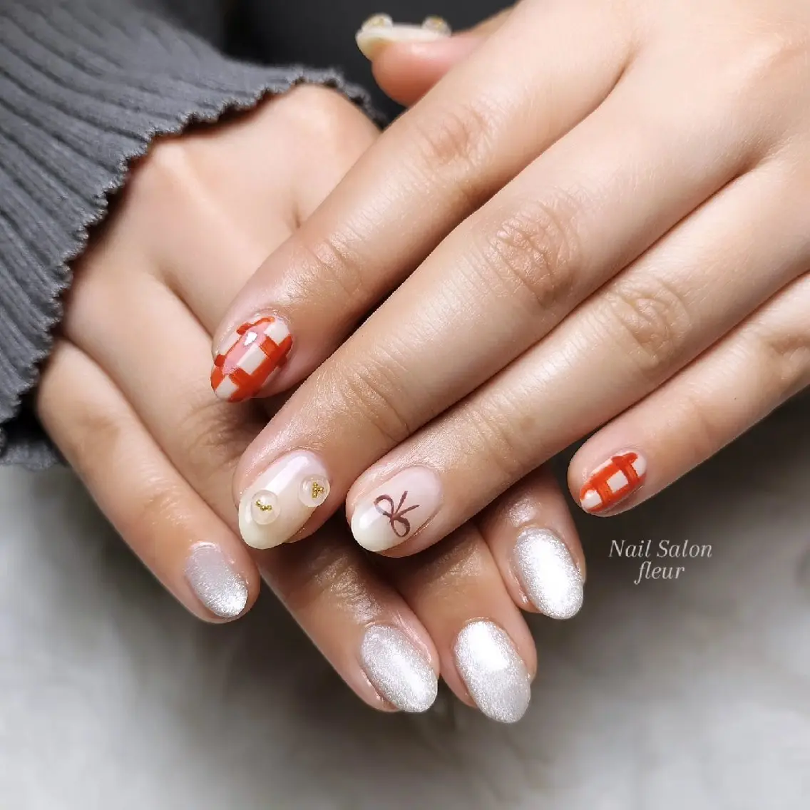 ネイル フラッシュネイル マグネットネイル megumi. sのネイルデザイン