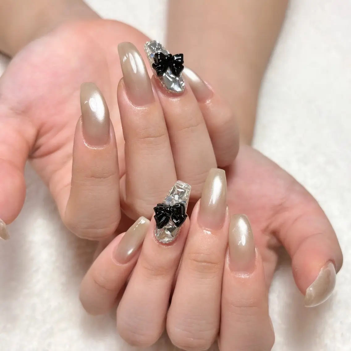 ネイル マグネットネイル 持ち込み ハンドネイル Leliennail オキのネイルデザイン