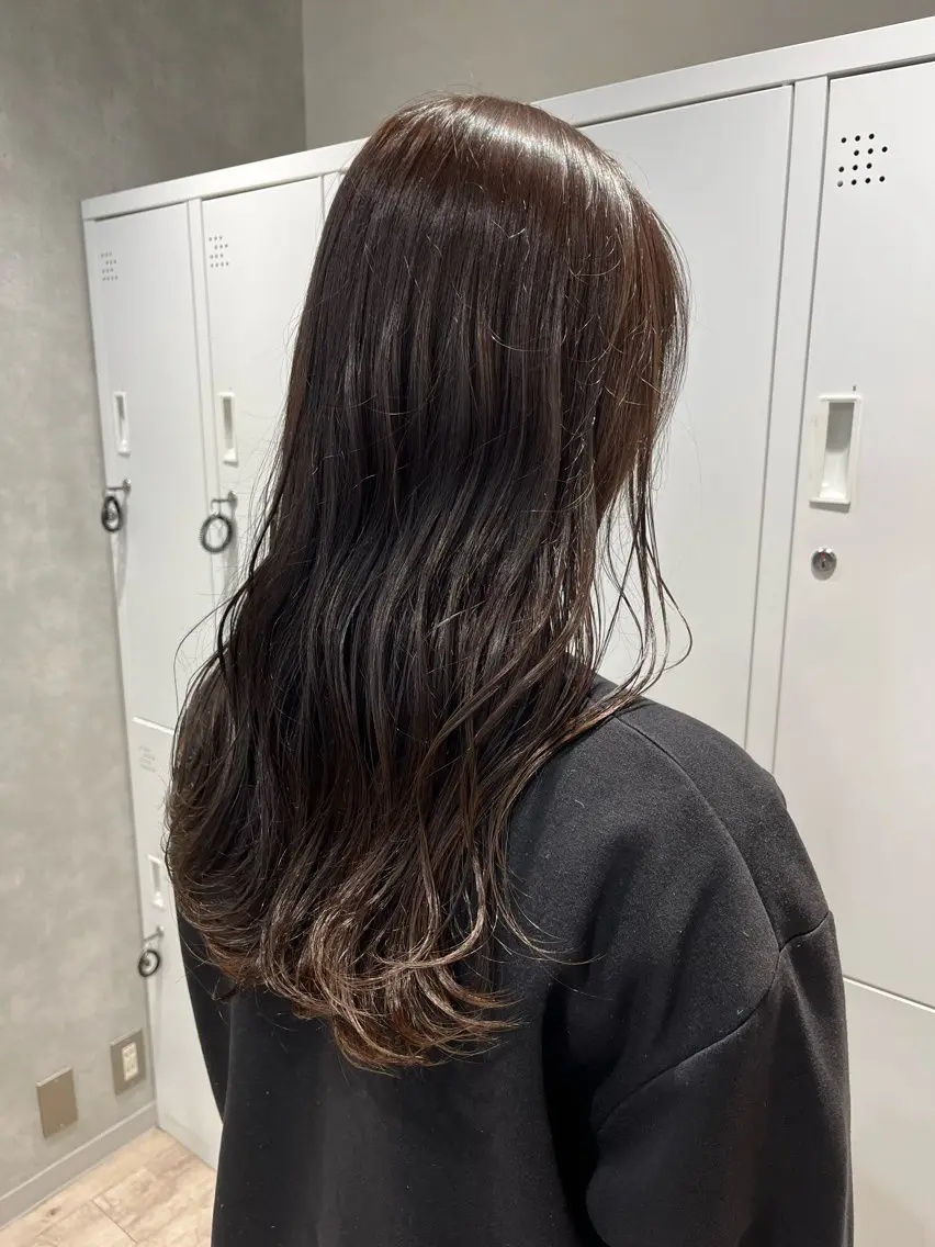 ロング ヘアカラー トリートメント FURUKAWA JUNYAのヘアスタイル