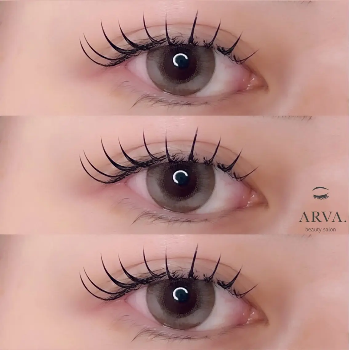 マツエク・マツパ マツエク Arva 【Leia】のマツエク・マツパデザイン