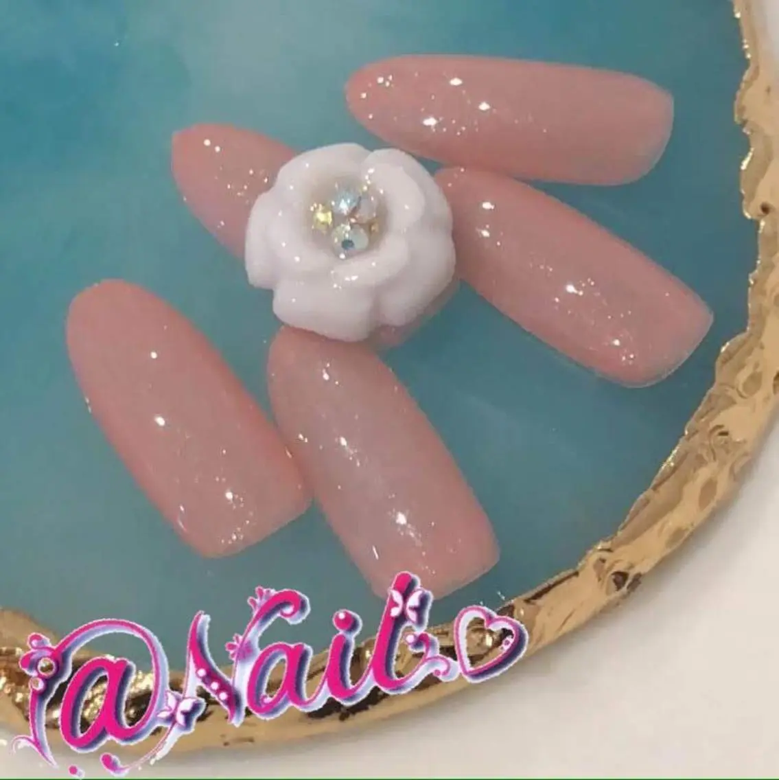 ネイル ネイルチップ 小尾 栞のネイルデザイン