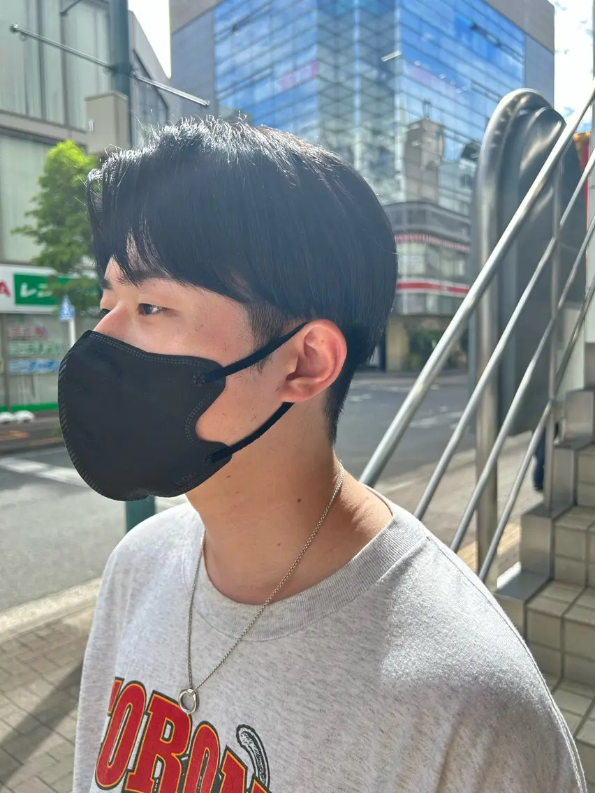 ショート 韓国風カラー 学生 髪質改善 韓国風ヘア トリートメント メンズスタイル Hitomi🐶のヘアスタイル