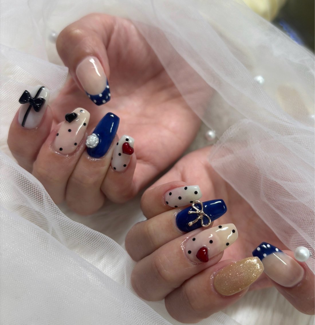 ネイル ハンドネイル Lottynail 🫧Yuunaのネイルデザイン