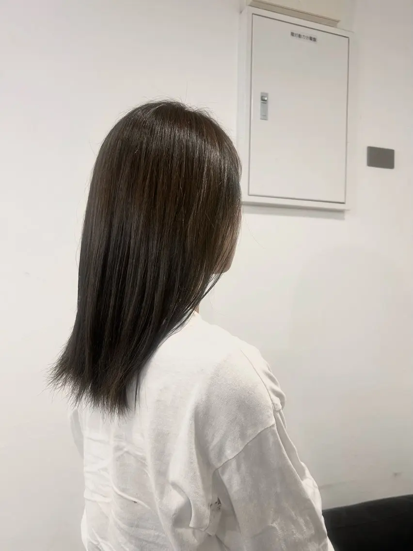カラー ブラウンカラー 透明感カラー 🐏ブリーチモデル 募集AZUMI京都のヘアスタイル