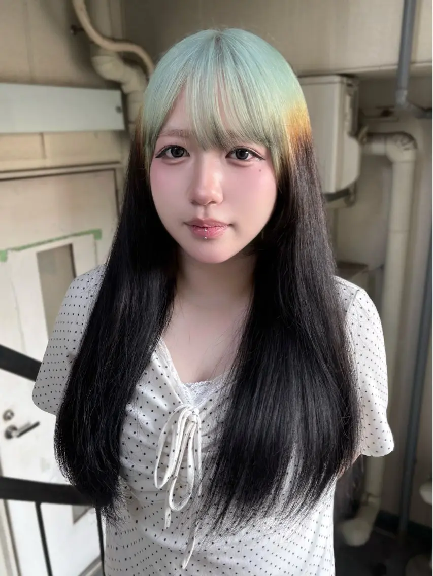 カラー ブリーチ ヘアカラー トリートメント 名古屋/栄/ カラー/はるなのヘアスタイル
